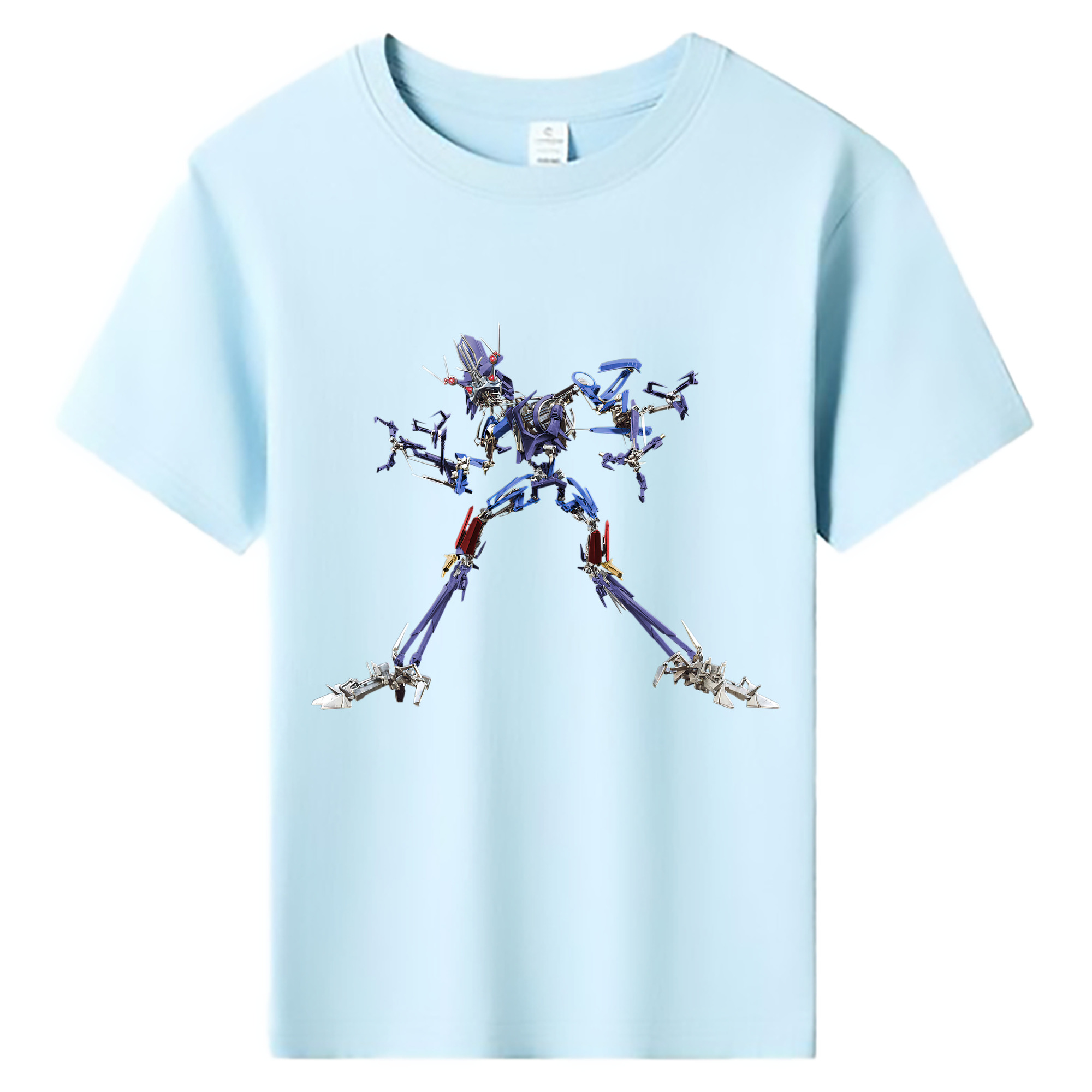 （画像用）  綿100％キッズTシャツ（フロントプリント）